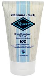 Panama Jack 8299 Sport Sunscreen Lotion, 3 fl-oz Bottle, Pack of 24