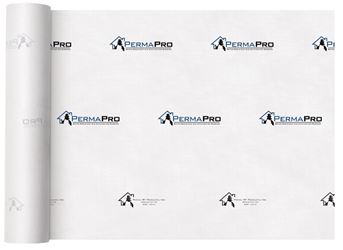 PermaPro 509150 PRO House Wrap, 150 ft L, 9 ft W, Polypropylene