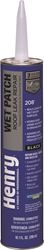 Henry Wet Patch 208 HE208004 Roof Cement, Black, Liquid, 11 fl-oz Cartridge, Pack of 24