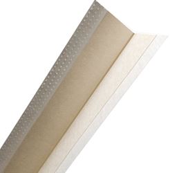 Grabber Construction 318070 Corner Bead, 8 ft L, 1.88 in W, Co-Polymer, Laminated, Pack of 50