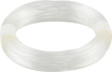 OOK 50101 Picture Hanging Wire, 15 ft L, Nylon, Clear, 10 lb, Pack of 12