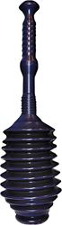 Gt Water Products MP100-1 Drain Plunger, 6-1/2 in Cup, Pommel Top Handle