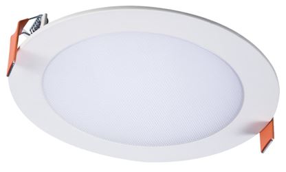 HALO HLB6 Series HLB6099FS1EMWR Downlight, 16 W, 120 V, 1-Lamp, LED Lamp, Aluminum, White