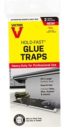 Victor Hold-Fast M669 Rat Trap, 10 in L, 4.3 in W, Glue Locking