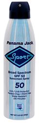 Panama Jack 4250 Continuous Spray Sport Sunscreen, 5.5 oz Bottle, Pack of 12