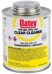 Oatey 30795 All-Purpose Pipe Cleaner, Liquid, Clear, 16 oz Can