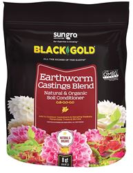 sun gro Sunshine 1490302.Q.08P Earthworm Casting, 8 qt Bag