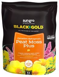 sun gro Sunshine 1410403 8 QT P Peat Moss, 8 qt Bag