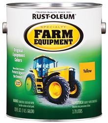 RUST-OLEUM SPECIALTY 7449402 Farm Equipment Enamel, Caterpillar Yellow, 1 gal Can, Pack of 2