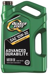 Quaker State QS-10W30 5QT Motor Oil, 10W-30, 5 qt, Pack of 3