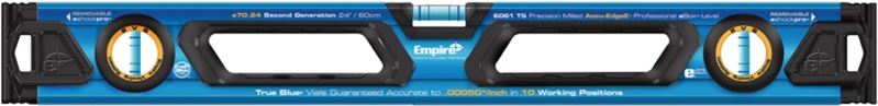 Empire e75.96 Box Beam Level, 96 in L, 3-Vial, Non-Magnetic, Aluminum