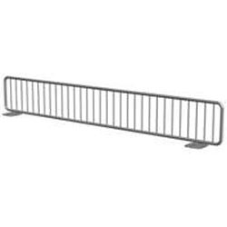 Lozier FSD322 BCP Free-Standing Wire Divider, Chrome-Plated, Pack of 40