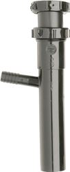 Plumb Pak PP66-14B Branch Tailpiece, 1-1/2 in, 8 in L, Slip-Joint, Plastic, Black