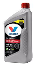 Valvoline VV179 Motor Oil, 5W-30, 1 qt, Pack of 6