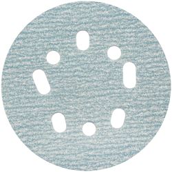 Norton ProSand A975 0 Series 7660768327 Vacuum Disc, 5 in Dia, 100 Grit, Medium, Ceramic Alumina Abrasive, Paper Backing