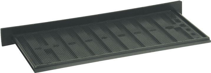 Witten Vent PMS-1BROWN Foundation Vent, 40 sq-in Net Free Ventilating Area, Mesh Grill, Polypropylene, Brown, Pack of 12