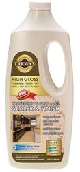 Trewax Gold Label 887135027 Sealer Wax, 32 fl-oz, Liquid, Acrylic, Milky White