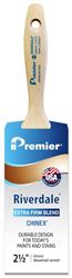 Premier Riverdale 17272 Paint Brush, 2-1/2 in W, Beavertail Varnish Brush, 2-15/16 in L Bristle, Chinex Bristle