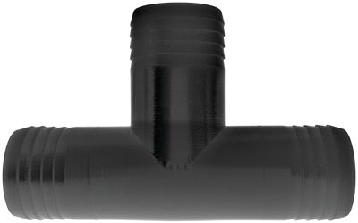 Green Leaf T200P Hose Adapter Tee, Polypropylene, Black