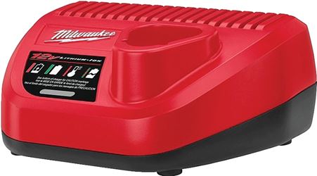 Milwaukee 48-59-2401 Battery Charger, 12 V Input, 120 V Output, 3 Ah, 30 min Charge