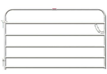 Behlen Country 40113068 Gate, 72 in W Gate, 50 in H Gate, 20 ga Frame Tube/Channel, Steel Frame