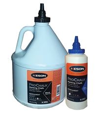 Keson PROCHALK Series 8B Marking Chalk Refill, Blue