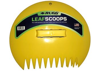 Rugg PPLS1012 Leaf Scoop, Plastic Blade, Plastic Handle