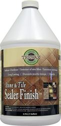 Trewax 887171970 Stone and Tile Floor Sealer, 1 gal, Liquid, Low, Clear