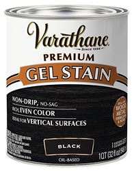 Varathane 358176 Premium Stain, Black, Gel, Paste, 1 qt