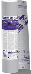 Interwrap UDL50 Roof Underlayment Roll, 250 ft L, 48 in W, Synthetic, Gray