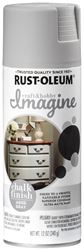 Rust-Oleum Imagine 354000 Craft Spray Paint, Chalk, Aged Gray, 12 oz, Can