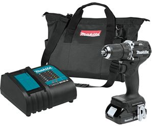 Makita LXT Series XFD15SY1B Sub-Compact Driver-Drill Kit, Battery Included, 18 V, 1.5 Ah, 1/2 in Chuck, Keyless Chuck