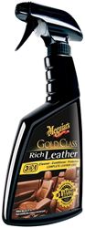 Meguiars Gold Class G10916 Rich Leather Spray, 15.2 oz, Bottle, Liquid, Sweet