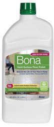 Bona WP511059001 Floor Polish, 36 oz, Liquid, White