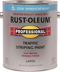 Rust-Oleum 2526402 Inverted Marking Spray Paint, Flat, Handicap Blue, 1 gal, Pail, Pack of 2