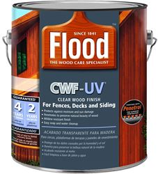 Flood FLD521-01 Wood Finish, Redwood, Liquid, 1 gal, Pack of 4