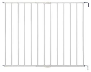 North States 5150 Swing and Lock Gate, Metal, White, 30 in H Dimensions, Latch Lock