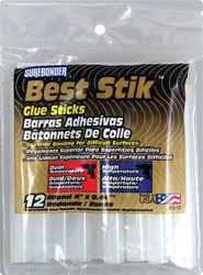 Surebonder BS-12 Glue Stick, Solid, Odorless, Clear