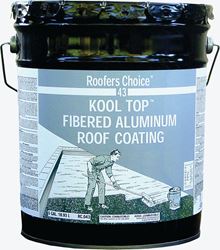 Henry Roofers Choice Series RC043070 Aluminum Roof Coating, Aluminum, 18.93 L Pail, Liquid