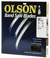 Olson WB55759DB Saw Blade, 1/4 in W, 59-1/2 in L, 14 TPI