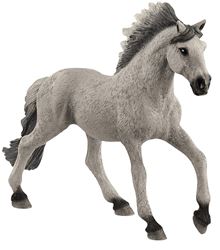 Schleich-S Farm World Series 13915 Toy, 3 to 8 years, Sorraia Mustang Stallion, Plastic