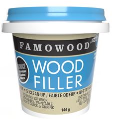 FAMOWOOD 42042126 Wood Filler, Natural, 144 g