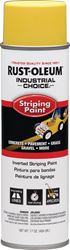 Rust-Oleum 1648838 Inverted Marking Spray Paint, Gloss, Yellow, 18 oz, Can