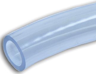 Abbott Rubber T10005013 Tubing, 5/8 in, PVC, Clear, 100 ft L