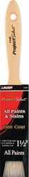 Linzer WC 1140-1.5 Paint Brush, 1-1/2 in W, 2-1/2 in L Bristle, Varnish Handle