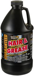 Instant Power 1970 Hair and Grease Drain Opener, Liquid, Clear, Odorless, 2 L Bottle, Pack of 6