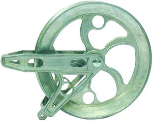 Ben-Mor 90289 Clothesline Pulley, 6-1/2 in OD, Metal