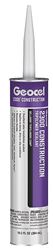 Geocel 2300 GC66100 Construction Tripolymer Sealant, Clear, 10.3 fl-oz Cartridge, Pack of 24