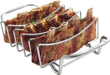 Broil King 62602 Rib and Roast Rack, Stainless Steel