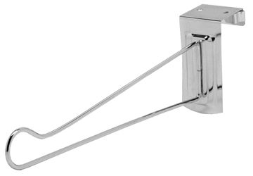 Decko 38500 Door Hanger, Over-The-Door, Steel, Silver, Chrome